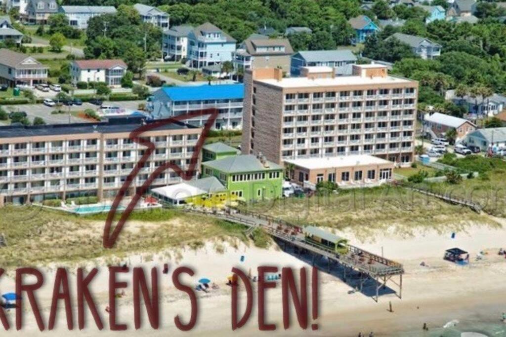 Kraken'S Den * Oceanview * Steps To Ocean * Pool Apartment Каролина Бийч Екстериор снимка